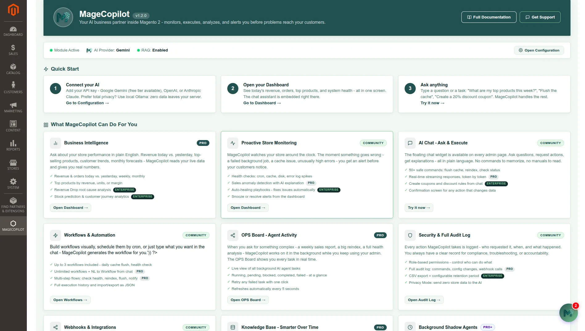 MageCopilot Interface 8